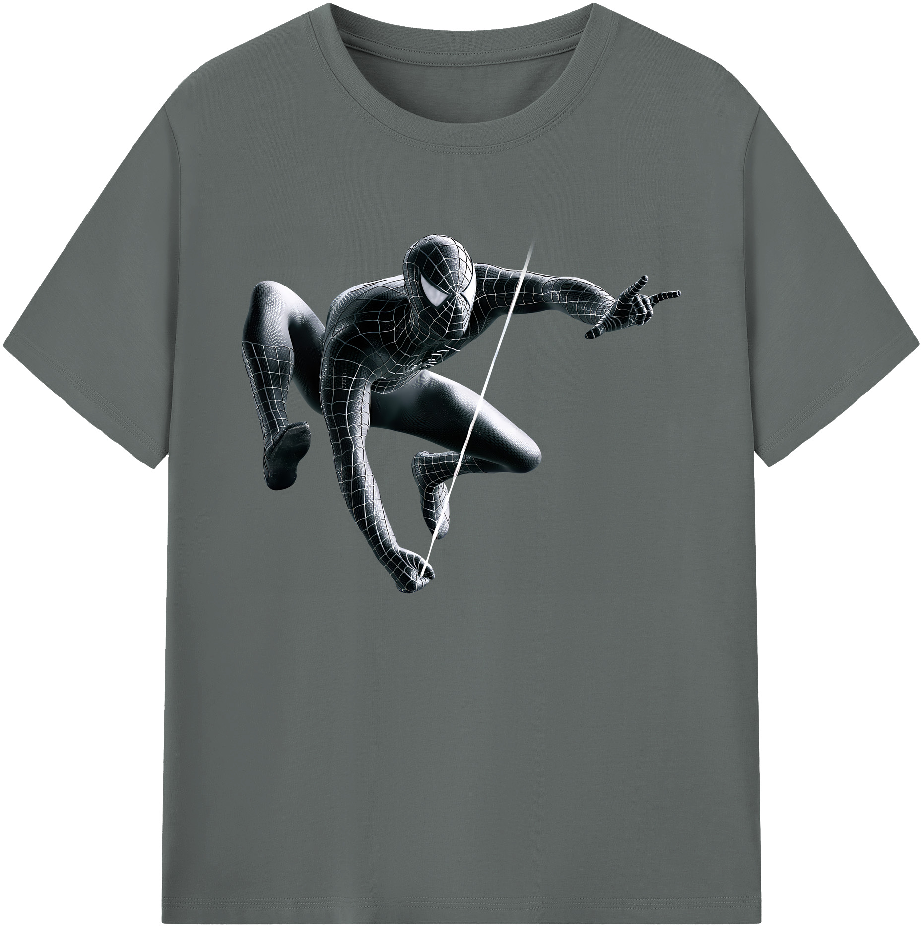 （画像用） Spider Man スパイダーマン 綿100％ メンズ半袖Tシャツ｜肌触りやわらか＆通気性